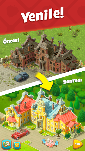 Gardenscapes Oyunu Tanıtım Ve İnceleme Ekran Görüntüsü
