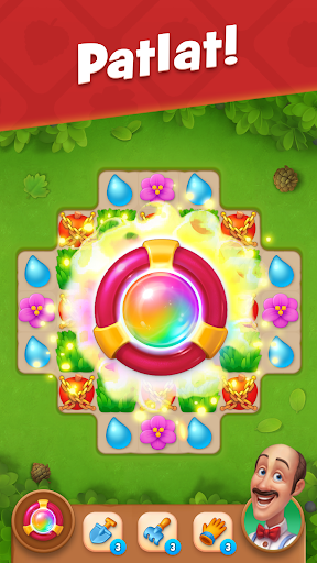 Gardenscapes Oyunu Tanıtım Ve İnceleme Ekran Görüntüsü