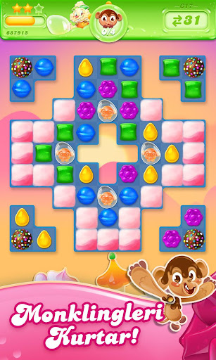 Candy Crush Jelly Saga Oyunu İncelemesi Ve Tanıtımı Ekran Görüntüsü