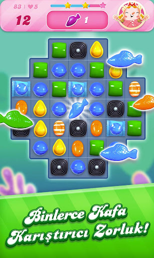 Candy Crush Saga oyunu İncelemesi Ve Tanıtımı Ekran Görüntüsü