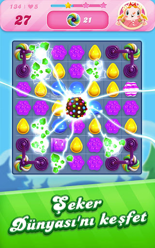 Candy Crush Saga oyunu İncelemesi Ve Tanıtımı Ekran Görüntüsü