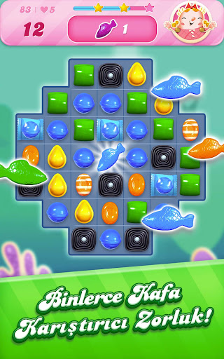 Candy Crush Saga oyunu İncelemesi Ve Tanıtımı Ekran Görüntüsü