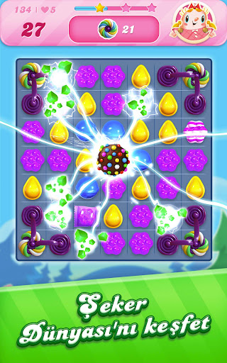Candy Crush Saga oyunu İncelemesi Ve Tanıtımı Ekran Görüntüsü