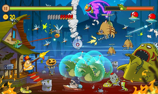 Swamp Attack oyunu İncelemesi Ve Tanıtımı Ekran Görüntüsü