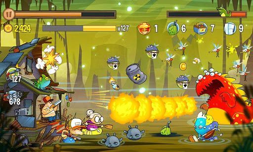 Swamp Attack oyunu İncelemesi Ve Tanıtımı Ekran Görüntüsü