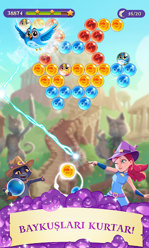 Bubble Witch 3 Saga Oyun İnceleme Ve Tanıtım Ekran Görüntüsü