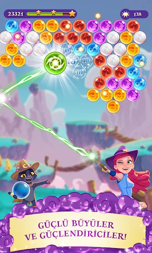 Bubble Witch 3 Saga Oyun İnceleme Ve Tanıtım Ekran Görüntüsü