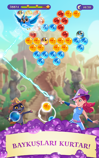 Bubble Witch 3 Saga Oyun İnceleme Ve Tanıtım Ekran Görüntüsü