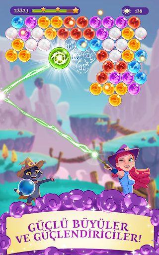 Bubble Witch 3 Saga Oyun İnceleme Ve Tanıtım Ekran Görüntüsü