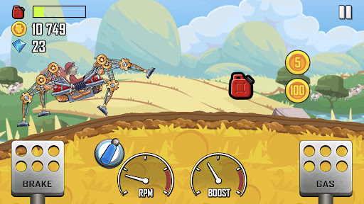 Hill Climb Racing Ekran Görüntüsü